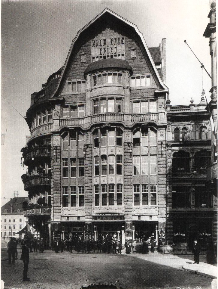 Kaufhaus Bruehl Leipzig nach 1908