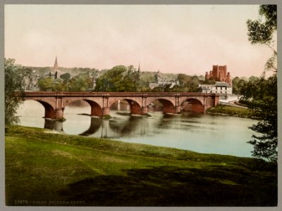 Kelso. Bridge and Abbey LCCN2017660389