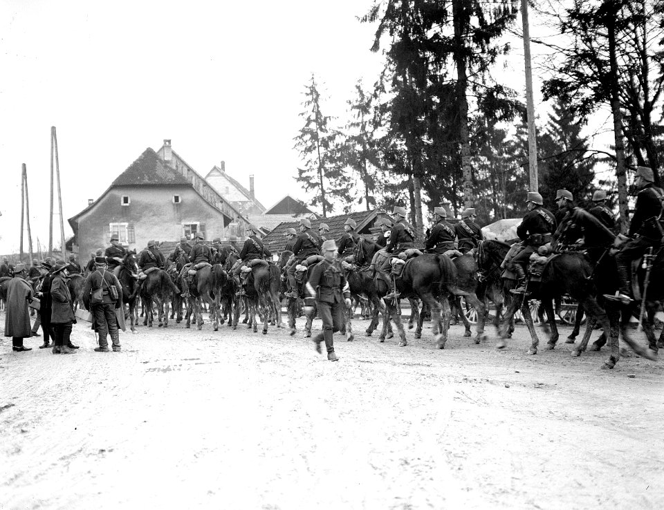 Kavallerie auf dem Marsch - CH-BAR - 3236658