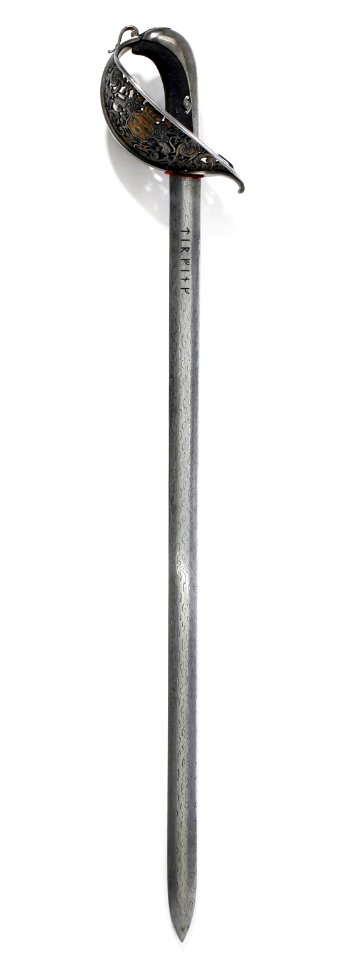 Kavalleriofficerssabel m:1849 - Livrustkammaren - 31042