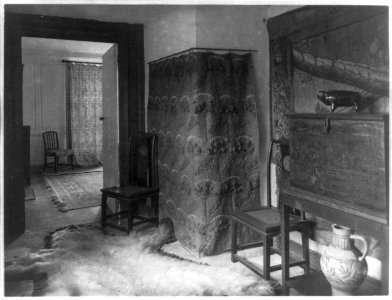 Kelmscott Manor (country house of Wm. Morris)- passage to panelled room (used by D.G. Rossetti) LCCN2004674440