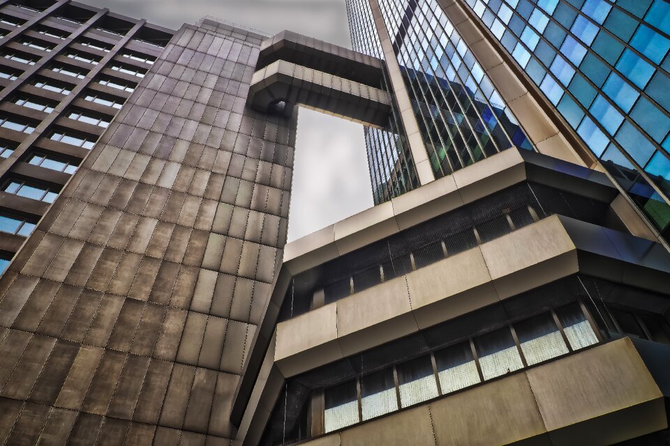 Facade house skyscraper
