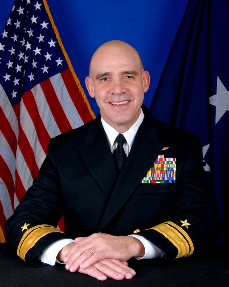 Kendall L. Card United States Navy Rear Admiral official photo