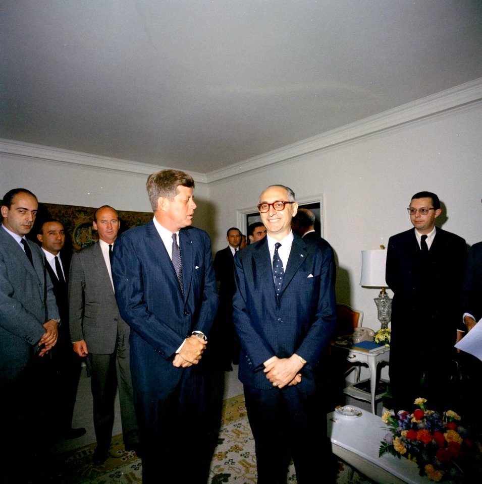 Kennedy y Frondizi en Nueva York