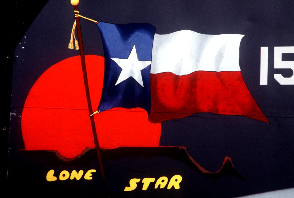 KC-135 Lone Star Nose Art