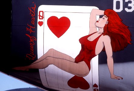 KC-135 Queen of Hearts Nose Art