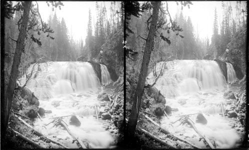 Keppler Cascade. Yellowstone National Park - NARA - 517270