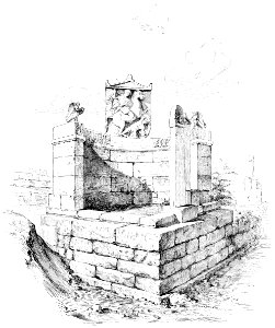 Kerameikos Dexileos-Monument Rekonstruktion (Der Friedhof am Eridanos, Abb. 34)
