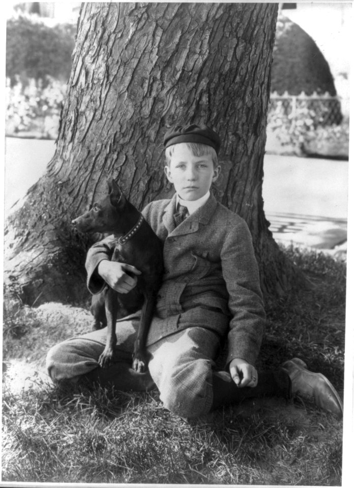 Kermit Roosevelt and Jack, the dog LCCN2001703919