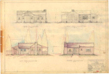Kerrville state park caretakers dwelling plan