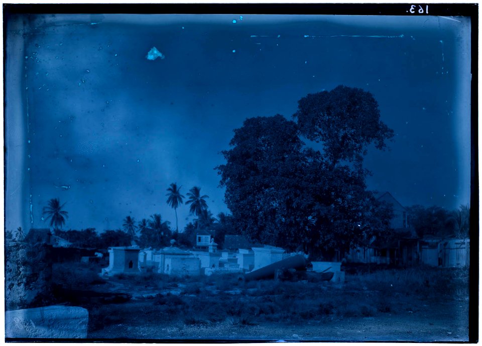 Kerkhof in Les Cayes