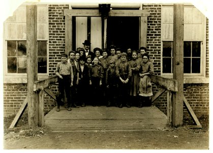 Kesler Mfg. Co., Salisbury, N.C. Tallest man is Supt. Mason. He was willing I should take photos so long as I promised to represent conditions as they were. He is afraid of being LOC nclc.01520