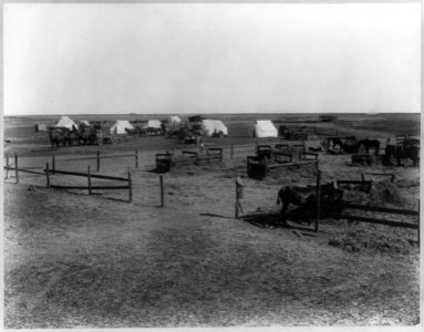 Kern County, California)- The Creasy Ranch. A ditching camp LCCN2003662216