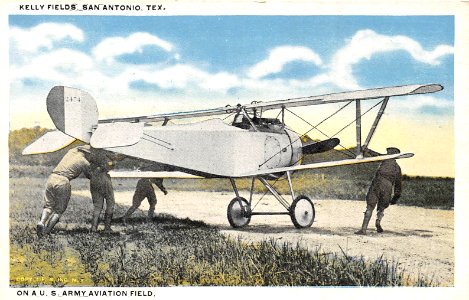 Kelly Field - On a United States Army Aviation Field