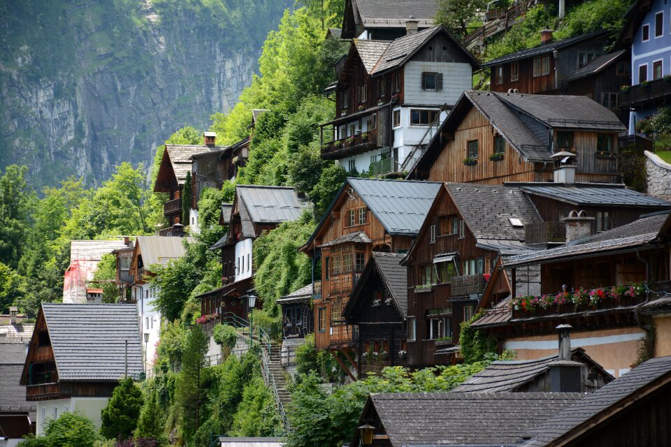 Alpine arhitecture lakes