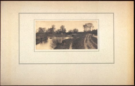 Kelmscott Manor from the river (country house of Wm. Morris) - Frederick H. Evans. LCCN2015651664