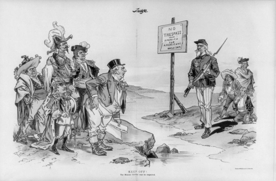 Keep off! The Monroe Doctrine must be respected LCCN2002697703