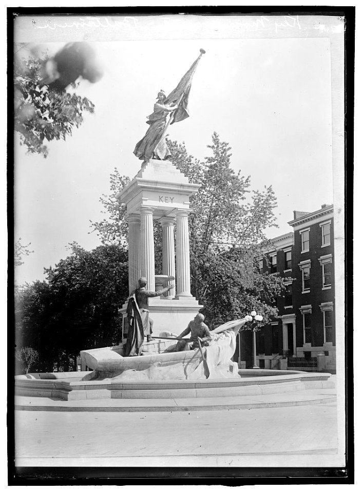 KEY, FRANCIS SCOTT. KEY MONUMENT IN BALTIMORE LCCN2016865607
