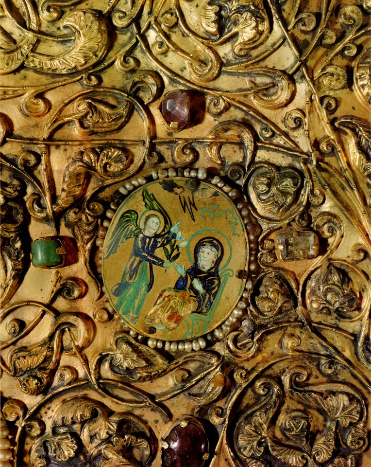 Khakhuli triptych Annunciation