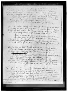 KEY, FRANCIS SCOTT. ORIGINAL MANUSCRIPT OF 'STAR SPANGLED BANNER' LCCN2016865604