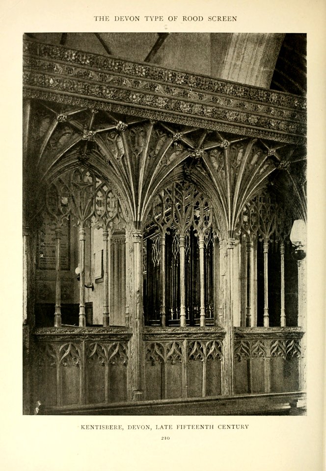 Kentisbere rood screen englishchurchwoo00howa 0258 photo