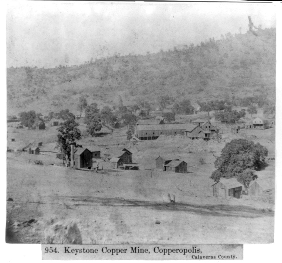 Keystone Copper Mine, Copperopolis, Calaveras County LCCN2002721326
