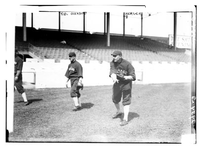 Kid Gleason & Joe Berger, Chicago AL (baseball) LCCN2014694973