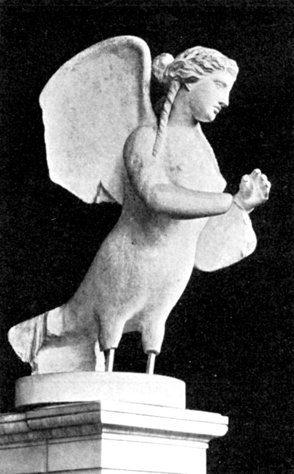 Kerameikos Sirene vom Dexileos-Monument (Der Friedhof am Eridanos, Abb. 35)
