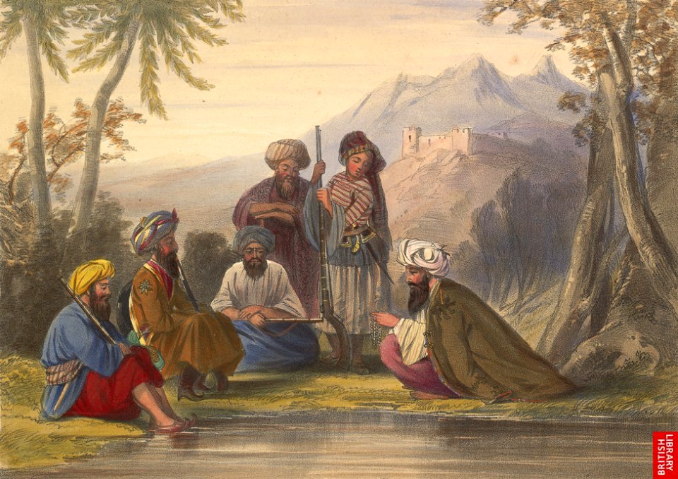 Khujah Padshah and his followers in Afghanistan