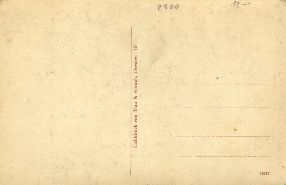 Kiel, Schleswig-Holstein - Thaulow-Museum (Tönninger Barockzimmer) (back) (Zeno Ansichtskarten)