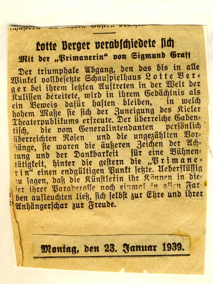 Kieler Neuseste Nachrichten 1939