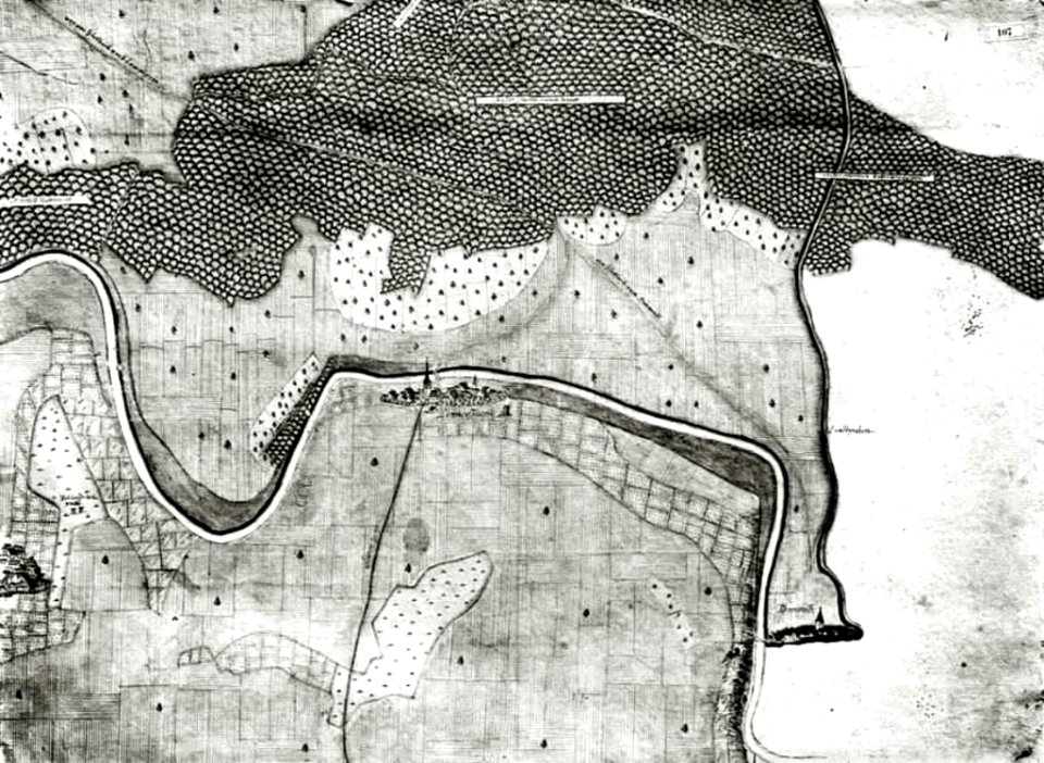 Kiesersche Forstkarte Nr. 107 Dürmüntz (Dürrmenz)