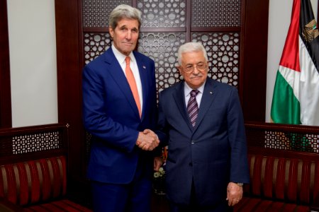 Kerry With President Abbas 06