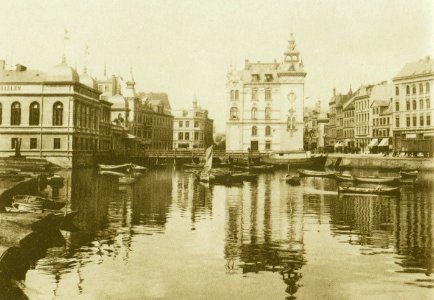 Kiel- Am Bootshafen (1893) - Wd b006