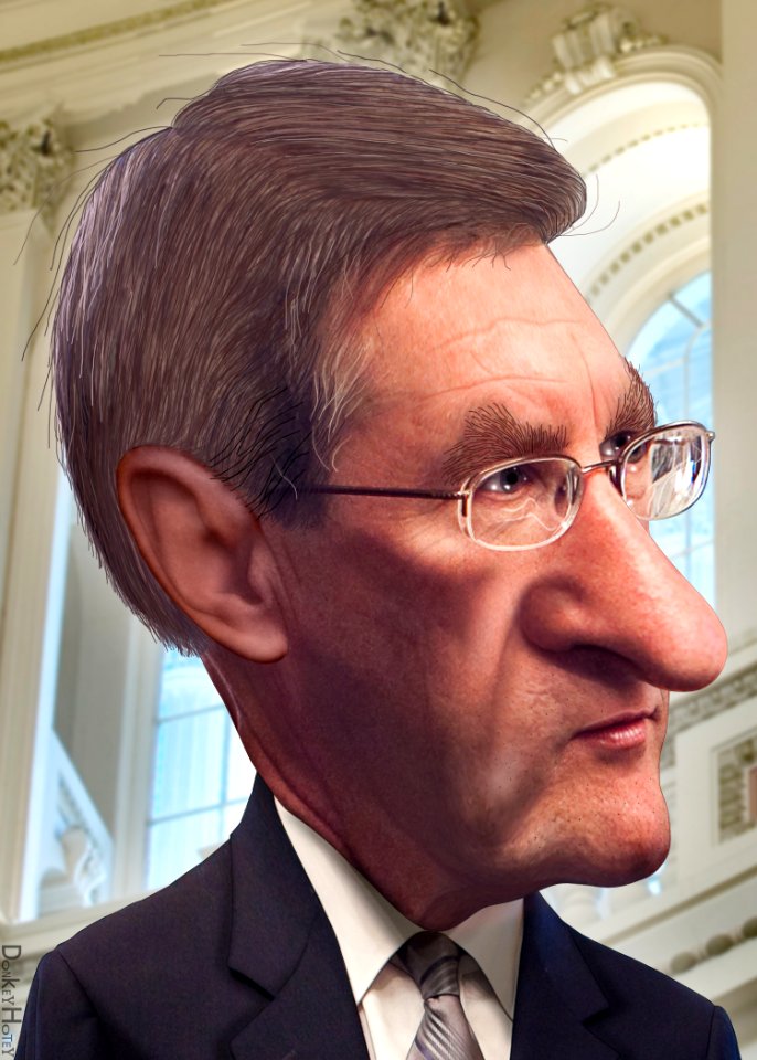 Kent Conrad - Caricature (5703729890)