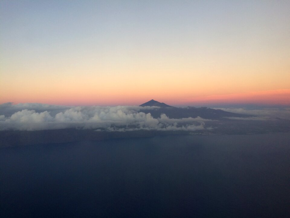Mount teide tenerife sunset