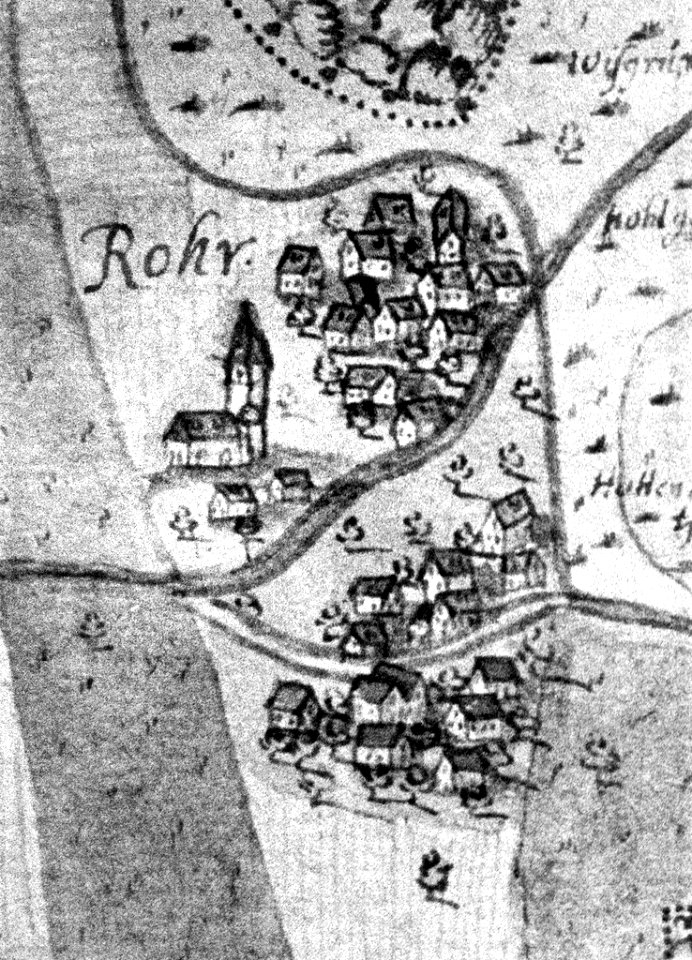 Kiesersche Forstkarte Nr. 52 Stuttgart - Rohr