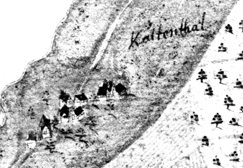 Kiesersche Forstkarte Nr. 192 Stuttgart - Kaltental
