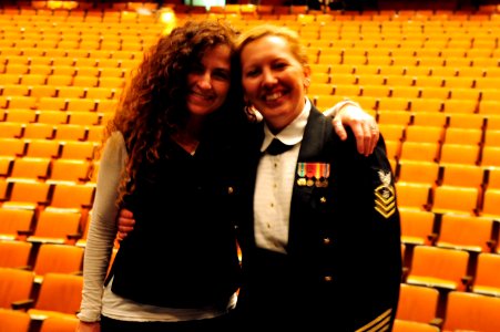 Kim Reisinger and Christina Bayes 120326-N-AB816-001 (6881169714)