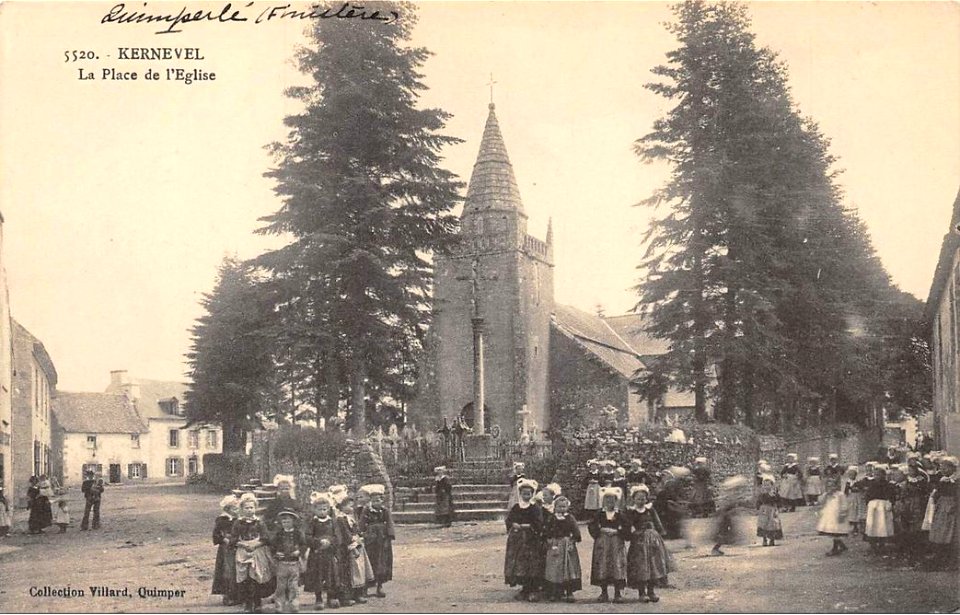 Kernevel la place de l'église photo