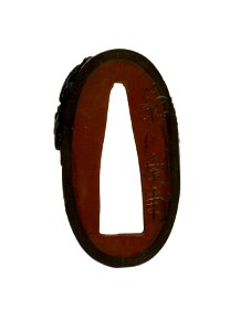 Kikugawa Hisahide - Fuchi with a Lion near a Waterfall - Walters 511100 - Mark A