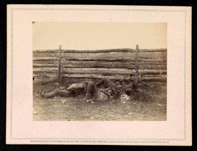 Killed at the Battle of Antietam LCCN2014646929