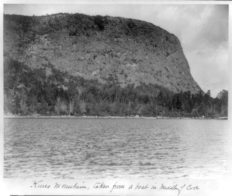 Kineo Mountain, taken from a boat in middle of cove LCCN2002711519