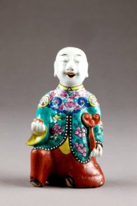 Kinesisk figur från 1800-talet - Hallwylska museet - 95985