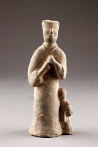 Kinesisk figur från 206 f. Kr - 24 e.Kr - Hallwylska museet - 96179 photo
