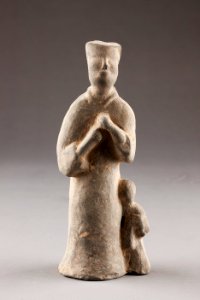 Kinesisk figur från 206 f. Kr - 24 e.Kr - Hallwylska museet - 96179