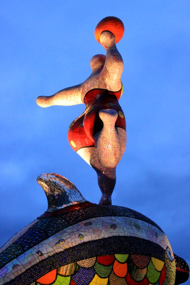 Mosaic musical evening light