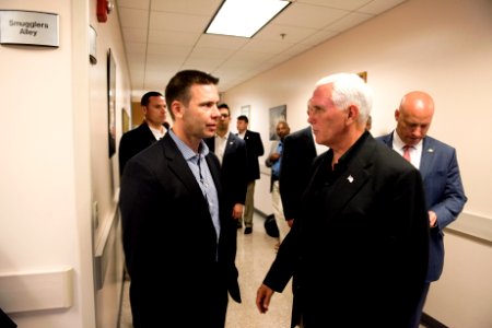 Kevin K. McAleenan & Vice President Mike Pence (48300239906) photo