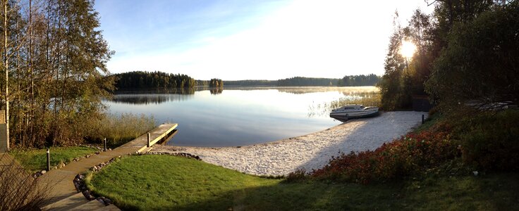 Calm finnish nature photo