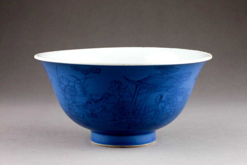 Kinesisk skål från 1800-talet - Hallwylska museet - 95520